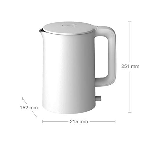 Zecken 1.5L Edelstahl Wasserkocher Vorläufe Wasser schnell Sie Werden getrennt von der Basis for Schnurlos Eingießen… – Bild 3