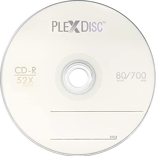 Plexdisc 631-817-BX Cd-R 700Mb 52X Logo Top Blank Discs thumb #2