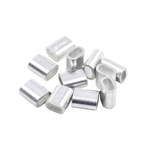 Wire Rope Sleeve, 3/32 in, Copper, PK25, Mfr: 1DLE5-A