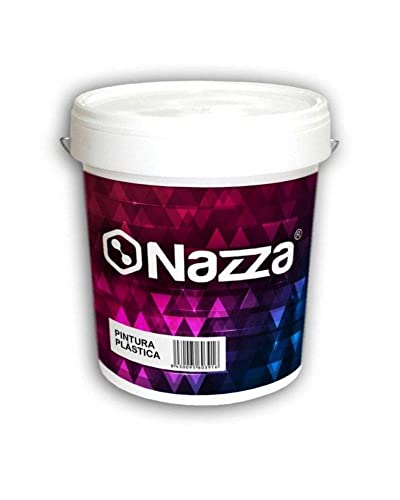 Nazza Pintura de Caucho Blanco Impermeabilizante - Pintura Antigoteras y Antihumedad para Terrazas y Azoteas Transitables - Color Blanco - 4 Litros