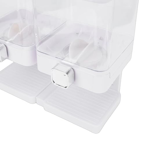 Distributeur de céréales hermétique design blanc en PET résistant - 8