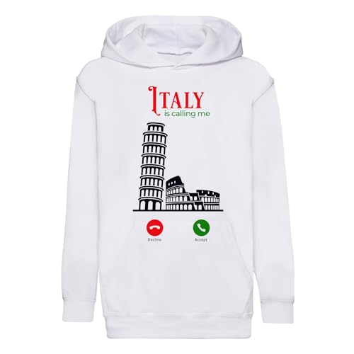 Sweat à capuche enfant cadeau idéal anniversaire Fabulous Hoodie motif Italie