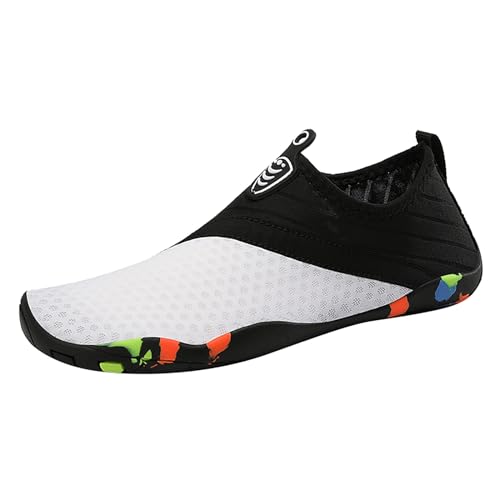 Generisch Zapatos unisex descalzos y zapatos de baño: zapatos de playa || Zapatos de natación de verano || Zapatos acuáticos de secado rápido || Zapatos acuáticos ligeros || Zapatos acuáticos para