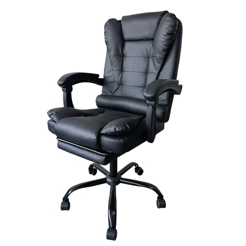 Catálogo para Comprar On-line Silla Ejecutiva los más recomendados. 47 X-PROSS Silla Ejecutiva Ergonómica con Reposapiés y Reposabrazos Ajustables, Asiento Acolchado, Respaldo Reclinable, Base Giratoria 360°, Silla de Oficina para Computadora y...