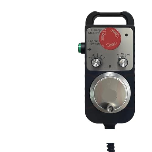 Volant MPG avec arrêt d'urgence pour sécuriser le réglage manuel 4 axes
