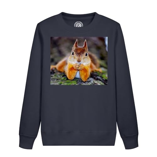 Sweatshirt enfant écureuil roux mignon pour partager l'amour des animaux sauvages