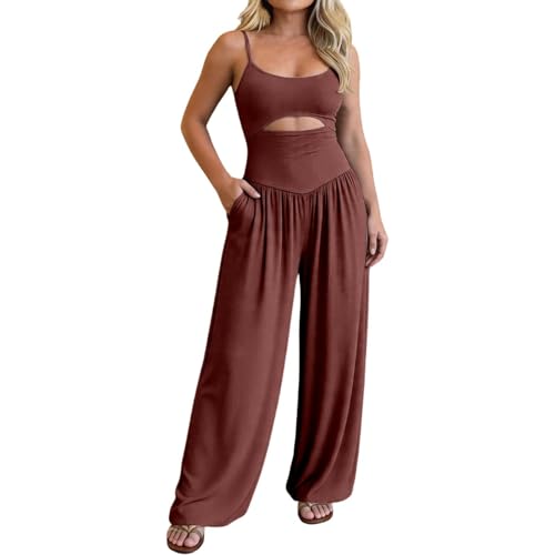 Overol sin mangas para mujer ideal para tardes de terraza y paseos