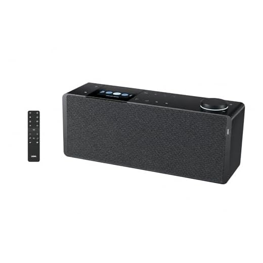 Loewe Klang s1 basaltgrau, Stereo Smartradio, 80 Watt, DAB, DAB+, UKW, Audio Streaming, Amazon Music, Spotify Connect, Deezer, Bluetooth, USB, Internetradio, Digitalradio, WLAN Radio, App Steuerung