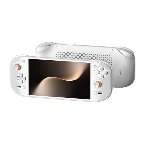 AYN Odin 2 Portal Pro Retro Handheld Game Console - Snapdragon 8 Gen 2 12+512GB 7 1080P OLED Touch Screen 120Hz Refresh Rate 8000mAh Android 13 Android Gaming Handheld (White)