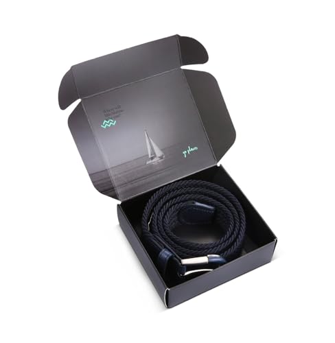 Twill Weave Elastic Belt for Men & Women - Stretch Belt with Prong Buckle - Tan - Classic Braided Design - Adjustable Fit3