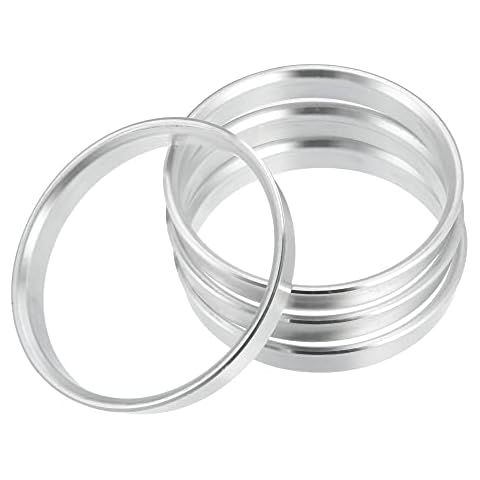 X AUTOHAUX Aluminium Hub Centric Rings Set Cover