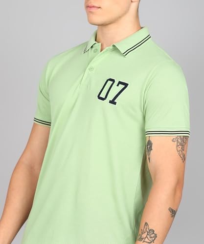 Image of INKKR Men's Soild Half Sleeve Polo T-Shirt Combo