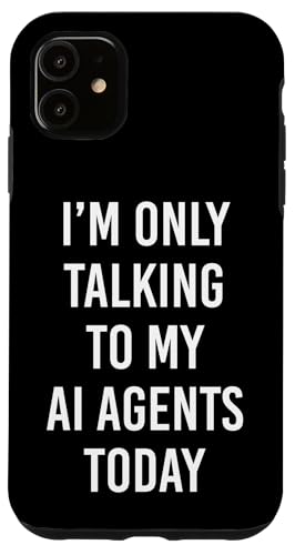 Funny Vibe�R�[�f�B���OAI�G�[�W�F���g�J���҃v�����v�g�G���W�j�A�R�[�_�[ �X�}�z�P�[�X iPhone 11 �p