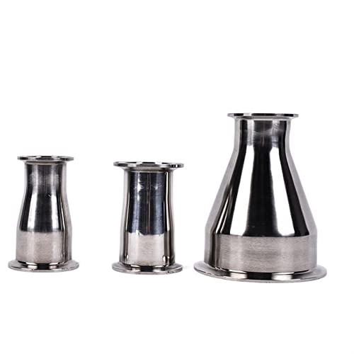 Tri Clamp reducer 1Pc SS304 OD19mm to 102mm 3/4