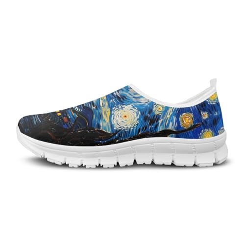 JoyLamoria Bright Blossom Walking Shoes Travel Clog Slip on Causal Loafer with Floral Print Fashion Sneakers for Men Women3