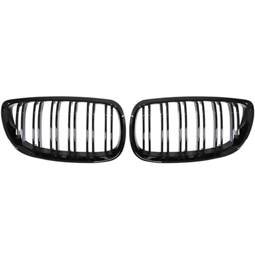 Calandre avant de voiture noire brillante pour calandre BMW course automobile