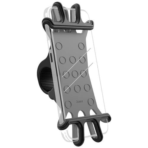 hama uni smartphone fahrrad-handyhalterung Flexible Fahrrad-Telefonhalterung (Telefonhalterung für Mountainbike, Motorrad, Roller, für bis 6-8 cm Breite und 13-15 cm hoch, Universalhalterung für Lenker) Schwarz Elektronik & Foto autowäsche Bio-Mehl, Naturkost & Tiernahrung Color:Matte Marina