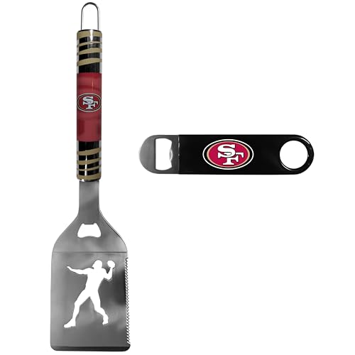 Siskiyou NFL San Francisco 49ers Tailgater Spatula w/Bottle Opener, One Size, Team Colors