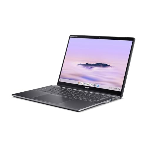Image of Acer Chromebook Plus Spin 514 CPE594-1N CPE594-1N-316H 14 inch Touchscreen Convertible 2 in 1 Chromebook - WUXGA - 60 Hz - Intel Core 3 100U - 16 GB - 256 GB SSD - English (US) Keyboard - Iron