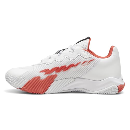 PUMA Mens Nova Elite Court Pickleball Pickleball Sneakers Shoes - White - Size 8.5 M3