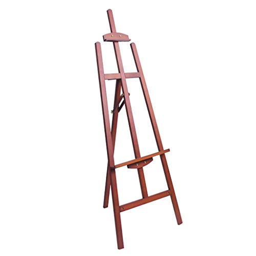 NDRFAWY 絵画アーティスト イーゼル スタンド ディスプレイ イーゼル お絵かきボード イーゼル 調節可能 アート 学生 絵画棚 松 木製 学生イーゼル 4089