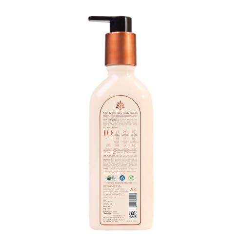 Image of Baby Forest Rich Moisture Nourishing Baby Lotion | With Moisturizing Cream for Baby's Soft Skin | Gentle Daily Care for Newborns & Infants | 200ml | Paraben-Free, Derma Safe
