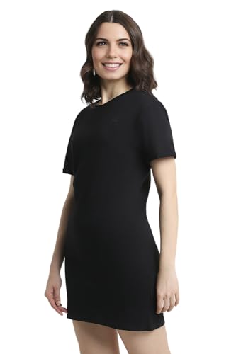 Image of Forever 21 Womens Solid T-Shirt Mini Dresses