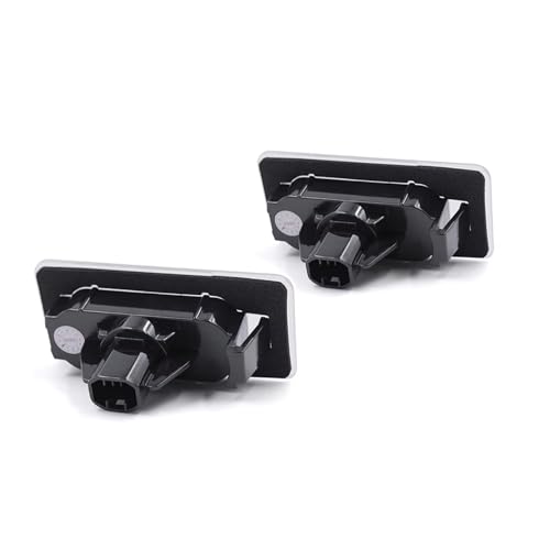 Luz LED de matrícula blanca para coche Toyota Corolla 2014 a 2017 lámpara de placa trasera 2