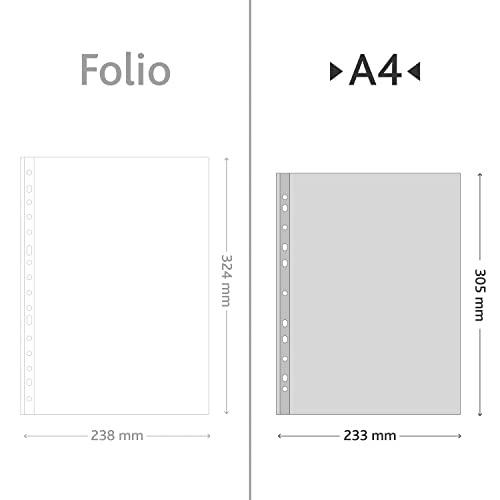 Fundas multitaladro A4 con lomo reforzado antidesgarro Grafoplas para proteger documentos 4