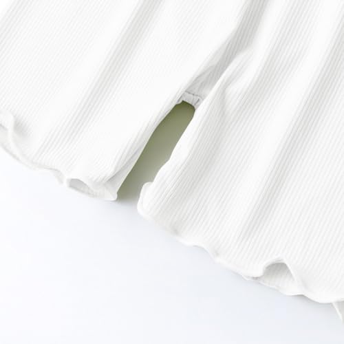 Toddler Girls Ice Silk Shorts Cute Print Casual Kids Elastic Waist Loose Summer Shorts for 2-13 Years4