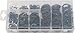 KS TOOLS 970.0110 E-Ring Circlips Assortment Ø1,5-22mm 300 Pieces E-Ring Circlips Assortment Ø15-22mm 300 pcs [Parallel Import]