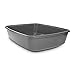 So Phresh Open Cat Litter Box Charcoal Large 19.5
