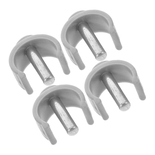 EXAOMBLE 用 C型ラッチクランプ Abs と 金属製ピンロック 歩行補助具交換パーツ 多機能ポール用アクセサリー 4個セット