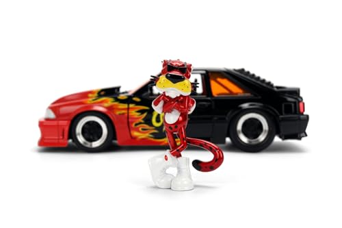 Jada Flamin’ Hot Cheetos 1989 Ford Mustang 1:24 Die-Cast miniatura 2