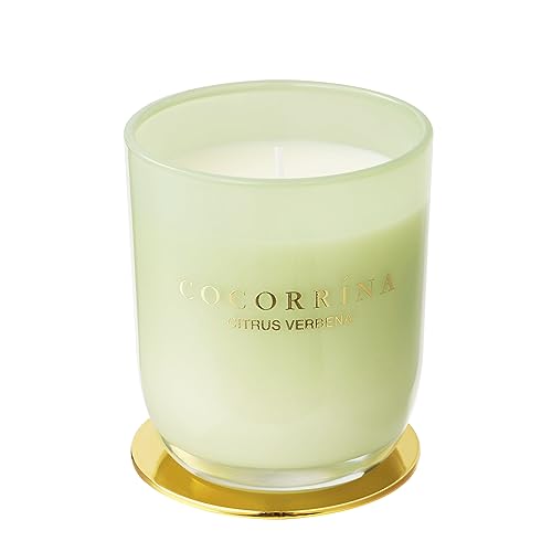 Cocorrína Candle Velas Aromáticas de Cera de Soja - Verbena Cítrica, Vela de Cera Natural para el Hogar, duración hasta 22 horas, 180g Velas Perfumada