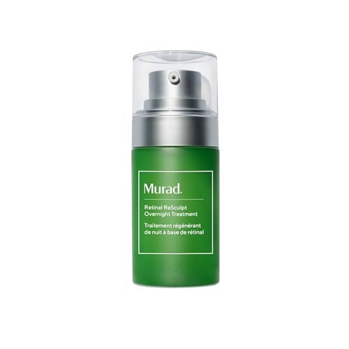 Image of Murad Retinal ReSculpt Overnight Treatment, Anti-Ageing Retinal Night Serum with Encapsulated Vitamin A for Deep Wrinkles & Fine Lines, Achieve a Firmer, Lifted Face and Neck for Sensitive Skin, 15ml