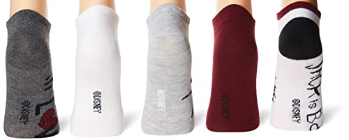 Calcetines Disney Nightmare Before Christmas pack de 5 tobilleros para mujer 2
