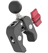 Mechrig Aluminum Alloy Handlebar Clamp Mount - 1 Inch Ball Head U-Bolt Base For Motorcycle, Bike, ATV Accessories - View #6