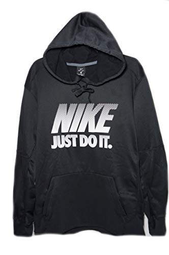 Nike Mens Just Do It Dri-Fit Hoodie Black