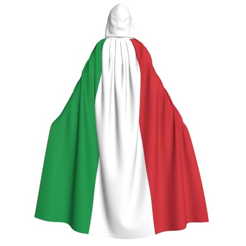 Cape à capuche Italie un costume de carnaval imprimé pour adulte