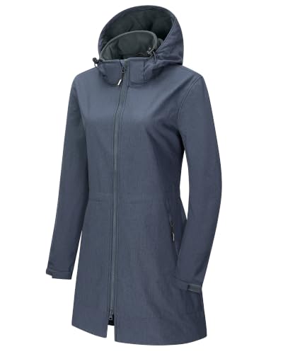 Outdoor Ventures Women's Softshell Jacket with Removable Hood