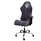 ゲーミングチェア カバー 洗える 洗えるゲーミングチェアカバー 椅子カバー 取り外し可能 背もたれ 保護 伸縮性 ゲーミングチェア用 アームレストカバーダイニンーム チェア カバー ホテル 事務椅子家庭用弾力性のあるeスポーツチェアカバーオフィスネットカフェアナウンサー椅子カバーテーブル椅子家庭用快適 (J)