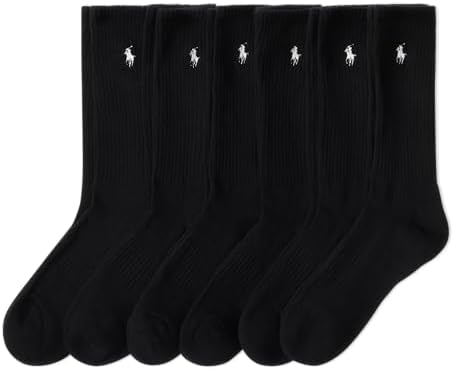 Polo Ralph Lauren Men's 6-Pack Crew Sock