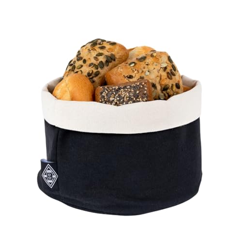 Borussia Mönchengladbach Brotkorb | Offizieller Fanartikel Fohlenshop | Faltbarer Baumwollkorb mit Vereinslogo Borussia Mönchengladbach Brotkorb | Offizieller Fanartikel Fohlenshop | Faltbarer Baumwollkorb mit Vereinslogo