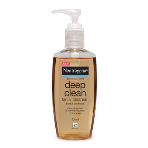 Neutrogena Deep Clean Gentle Facial Cleanser | 2x Glycerin & Clea...