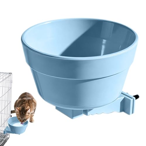 Recipiente de alimentación portátil y desmontable para jaula de mascotas 2