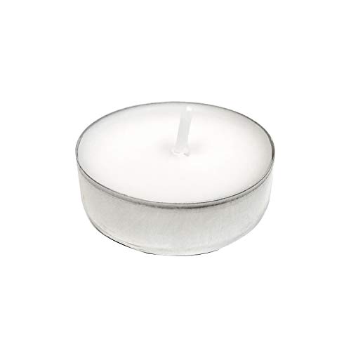 Image of AmazonBasics Unscented Tealight Candles, 400-Pack