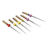 6PCS Dental Root Cannal File Niti Rotary Files (Sx-F3 25mm)