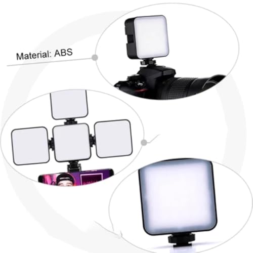 Luz Selfie Led Ring Light Clipe Profissional Fotografia Flash Celular Câmera Notebook Universal Ilum