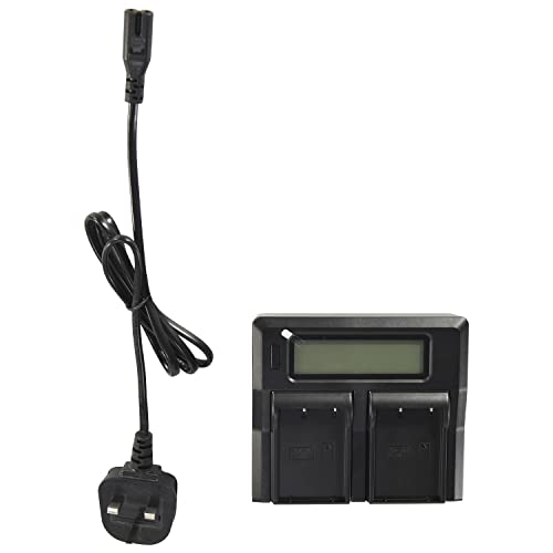 Cargador rápido 1,5A BLX-1 con doble ranura LCD DSTE